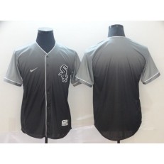 MLB Chicago White Sox Blank Gray Drift Fashion Men Jersey