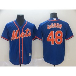 MLB New York Mets #48 Jacob deGrom Royal Cool Base Men Jersey