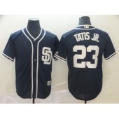 MLB San Diego Padres #23 Fernando Tatis Jr. Navy Cool Base Men Jersey