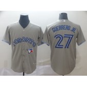 MLB Toronto Blue Jays #27 Vladimir Guerrero Jr. Gray Cool Base Men Jersey