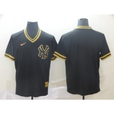 MLB Toronto Blue Jays Blank Black Throwback Men Jersey