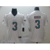 Miami Dolphins #3 Josh Rosen White Vapor Untouchable Limited Nike NFL Men Jersey