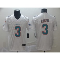 Miami Dolphins #3 Josh Rosen White Vapor Untouchable Limited Nike NFL Men Jersey