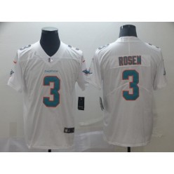 Miami Dolphins #3 Josh Rosen White Vapor Untouchable Limited Nike NFL Men Jersey