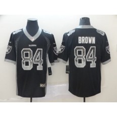 Oakland Raiders #84 Antonio Brown Black Drift Fashion Limited Nike NFL Men Jersey