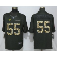 Pittsburgh Steelers #55 Devin Bush Black Camo Salute to Service Limited Nike NFL Men Jersey