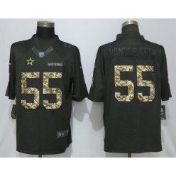 Pittsburgh Steelers #55 Devin Bush Black Camo Salute to Service Limited Nike NFL Men Jersey