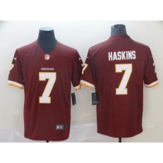 Washington Redskins #7 Dwayne Haskins Burgundy 2019 NFL Draft First Round Pick Vapor Untouchable Limited Nike Men Jersey
