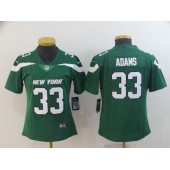 Women Nike New York Jets #33 Jamal Adams Green New 2019 Vapor Untouchable Limited Jersey