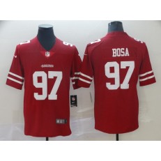 Youth Nike San Francisco 49ers #97 Nick Bosa Scarlet 2019 NFL Draft First Round Pick Vapor Untouchable Limited Jersey