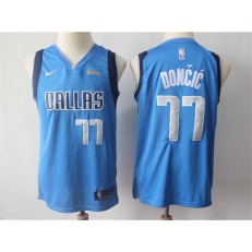 Dallas Mavericks 77 Luka Doncic Royal Youth Nike Swingman Jersey