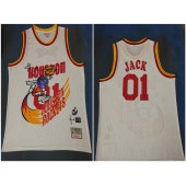 Houston Rockets 01 Jack White Travis Scott Mitchell Ness Bleacher Report Jersey