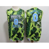 Jordan Why Not 0 Russell Westbrook Green All-Star Basketball Jersey