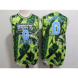 Jordan Why Not 0 Russell Westbrook Green All-Star Basketball Jersey