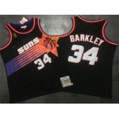 Phoenix Suns 34 Charles Barkley Black 1992-93 Hardwood Classics Jersey