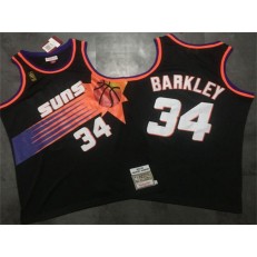 Phoenix Suns 34 Charles Barkley Black 1992-93 Hardwood Classics Jersey