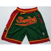 Phoenix Suns Green Just Don Throwback Shorts