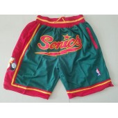 Seattle SuperSonics Green 1995-96 Hardwood classics Shorts