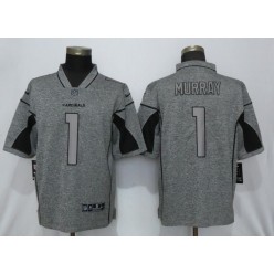 Arizona Cardinals 1 Kyler Murray Gray Gridiron Gray Vapor Untouchable Limited NFL Nike Men Jersey