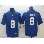 New York Giants 8 Daniel Jones Royal 2019 NFL Draft First Round Pick Vapor Untouchable Limited Nike Men Jersey