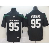 New York Jets 95 Quinnen Williams Black 2019 NFL Draft First Round Pick Vapor Untouchable Limited Nike Men Jersey