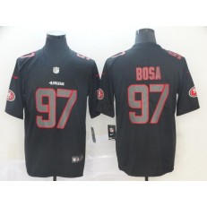 San Francisco 49ers 97 Nick Bosa Black Impact Rush Limited NFL Nike Men Jersey