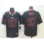 San Francisco 49ers 97 Nick Bosa Black Shadow Legend Limited NFL Nike Men Jersey