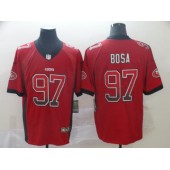San Francisco 49ers 97 Nick Bosa Red Drift Fashion Limited NFL Nike Men Jersey