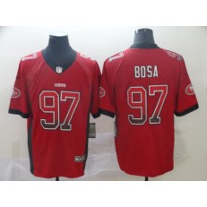 San Francisco 49ers 97 Nick Bosa Red Drift Fashion Limited NFL Nike Men Jersey