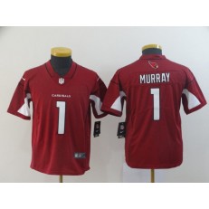Youth Nike Arizona Cardinals 1 Kyler Murray Red 2019 NFL Draft First Round Pick Vapor Untouchable Limited Jersey