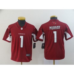 Youth Nike Arizona Cardinals 1 Kyler Murray Red 2019 NFL Draft First Round Pick Vapor Untouchable Limited Jersey