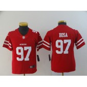 Youth Nike San Francisco 49ers 97 Nick Bosa Scarlet 2019 NFL und Pick Vapor Untouchable Limited Jersey