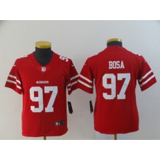 Youth Nike San Francisco 49ers 97 Nick Bosa Scarlet 2019 NFL und Pick Vapor Untouchable Limited Jersey