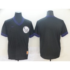 MLB Colorado Rockies Blank Black Throwback Men Jersey