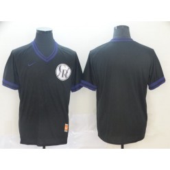 MLB Colorado Rockies Blank Black Throwback Men Jersey
