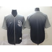 MLB San Diego Padres Blank Gray Drift Fashion Men Jersey