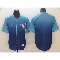 MLB Toronto Blue Jays Blank Royal Drift Fashion Men Jersey