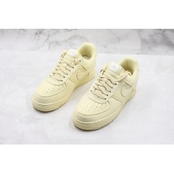 NIKE AIR FORCE 1 LOW CANVAS MUSLIN CJ0691-100
