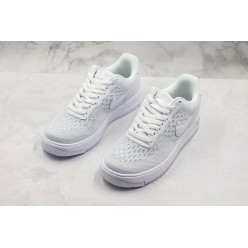 NIKE AIR FORCE 1 LOW FLYKNIT 2.0 WHITE AV3042-100