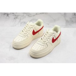 NIKE WMNS AIR FORCE 1 LOW 07 CREAM RED MICKEY MOUSE
