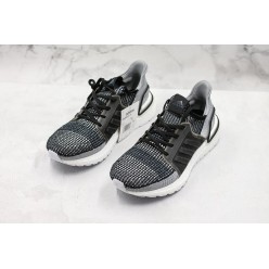 Adidas Ultra Boost 5.0 Core Black Grey Six Shock Cyan F35242
