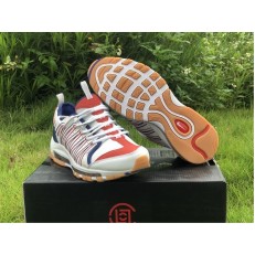 CLOT x NIKE AIR MAX 97 HAVEN WHITE NAVY RED AO2134-101