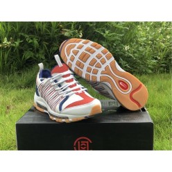 CLOT x NIKE AIR MAX 97 HAVEN WHITE NAVY RED AO2134-101