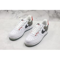 NIKE AIR FORCE 1 LOW 07 WHITE SILVER AO4261-100