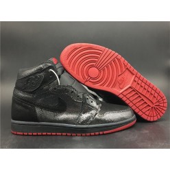AIR JORDAN 1 HI BLACK RED DC7071-001