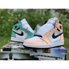 AIR JORDAN 1 HI GS MISMATCH PERFORATED 555441-889