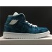 AIR JORDAN 1 MID GS GREEN SILK CLOTH AH7389-300