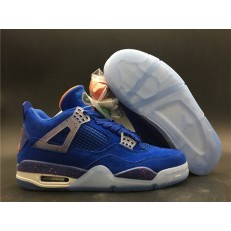 AIR JORDAN 4 RETRO GAME ROYAL ORANGE WHITE AJ4-904283
