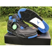 AIR JORDAN 4 RETRO HI BLACK BLUE BQ9043-403