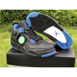 AIR JORDAN 4 RETRO HI BLACK BLUE BQ9043-403